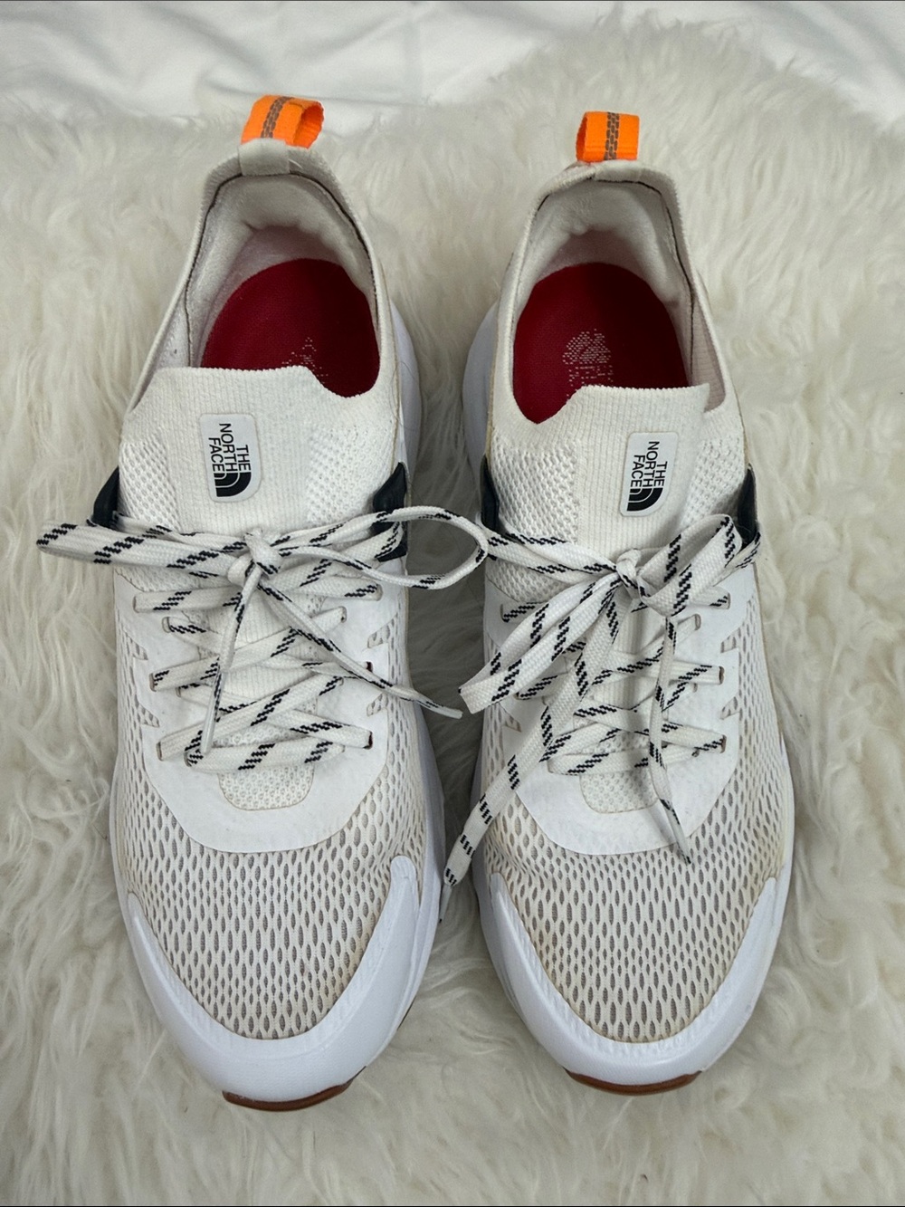 The North Face Women’s White Athletic Sneakers VECTIV trail Run Size US 9.5